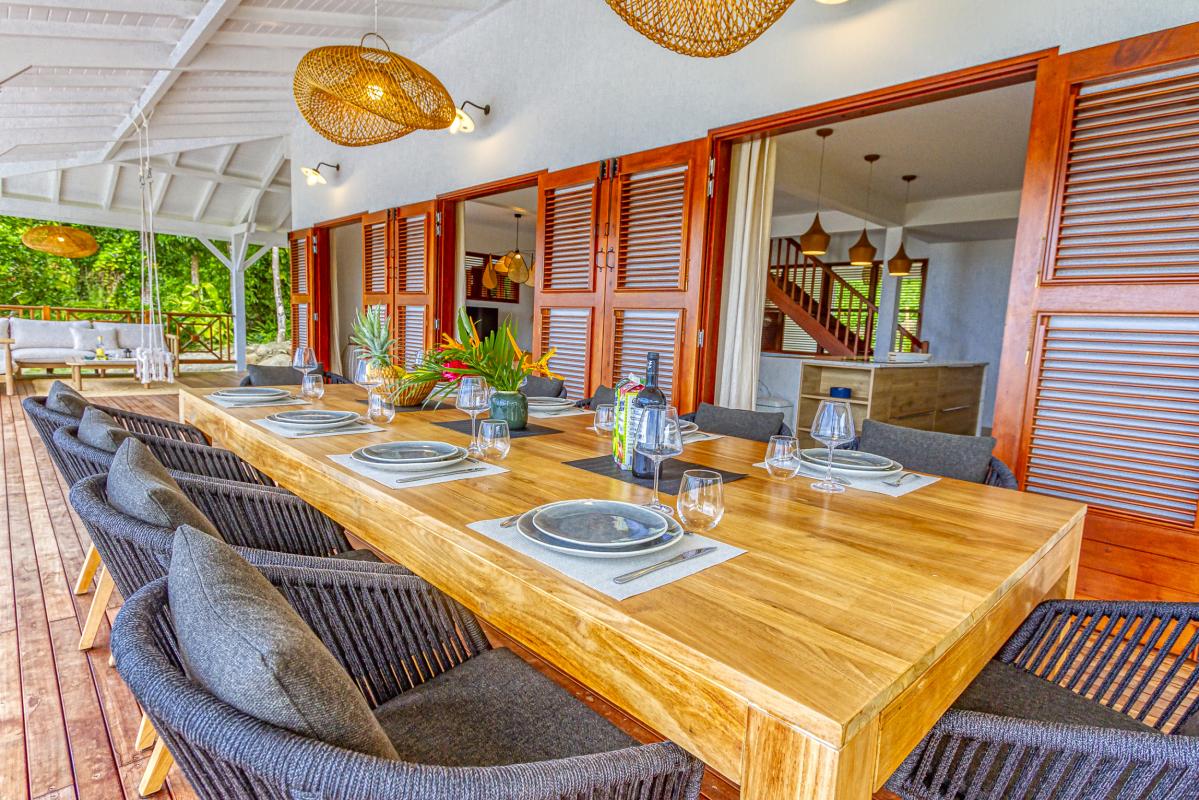 5_Location villa  vue mer Deshaies Guadeloupe_Terrasse Vue Mer